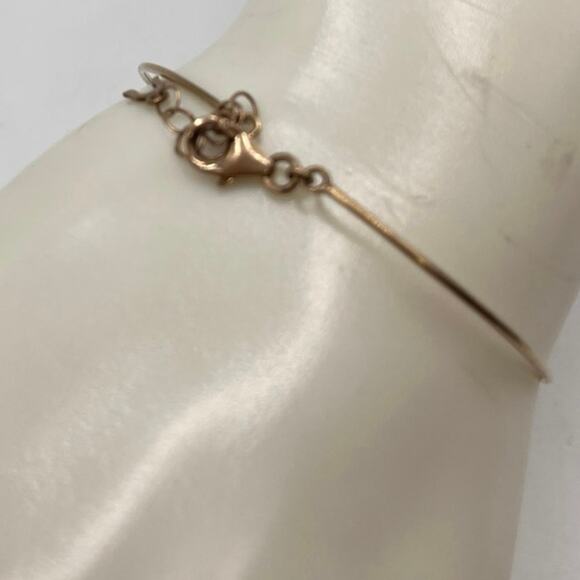 Designer Signed 480PM Gold Silver Platinum 38 Diamond Lobster Claw Bracelet - Picture 7 of 9